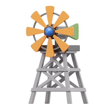 Wind Gauge  3D Icon