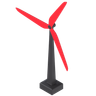 wind generator emoji 3d