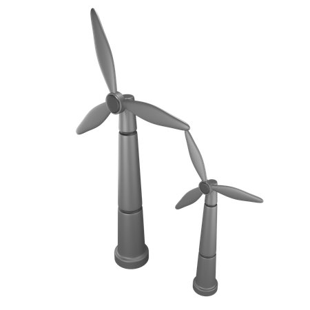 Wind Mill  3D Icon