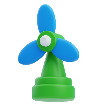 Wind Mill  3D Icon