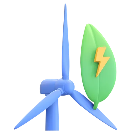 Wind mill  3D Illustration