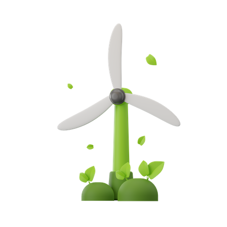 Wind Mill  3D Icon