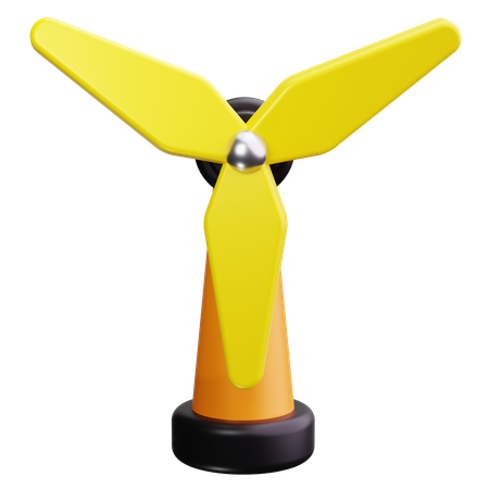 Wind Power  3D Icon