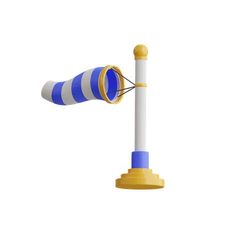 Wind Sock  3D Icon