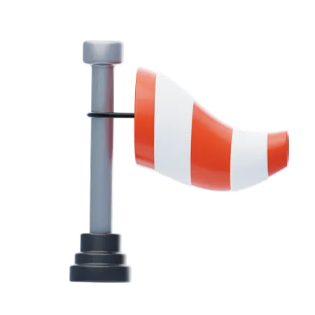 Wind Sock  3D Icon