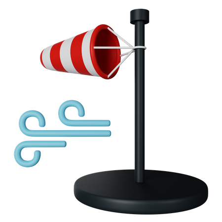 Wind Socket  3D Icon