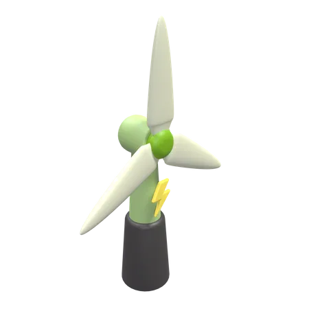 Windenergie  3D Icon