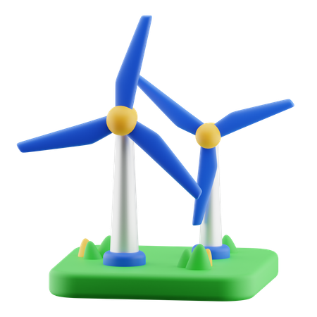 Windmill  3D Icon