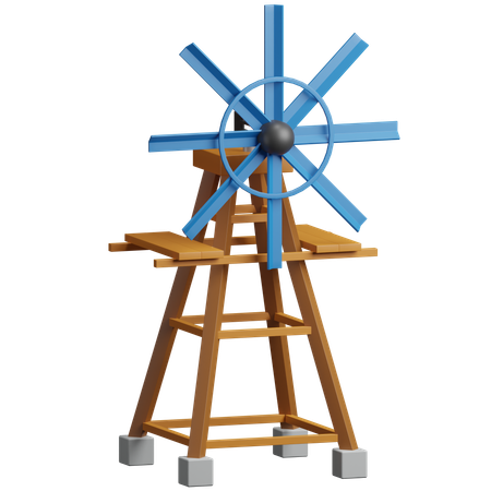 Windmill  3D Icon