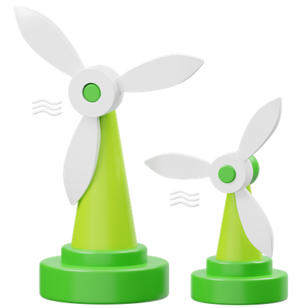 Windmill  3D Icon