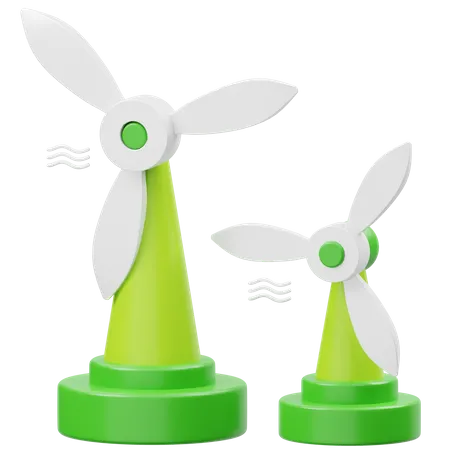 Windmill  3D Icon