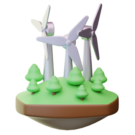 Windmill  3D Icon