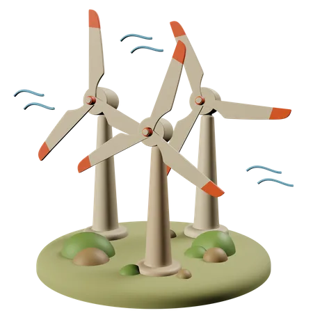 Windmill  3D Icon