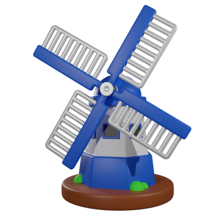 Windmill  3D Icon