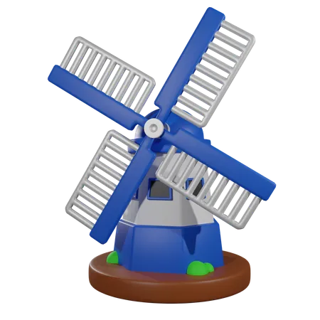 Windmill  3D Icon