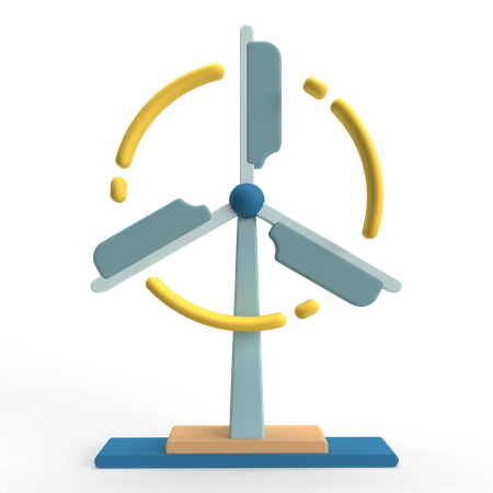 Windmill  3D Icon