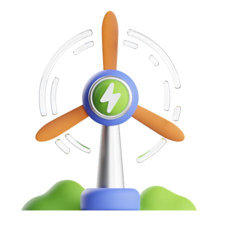 Windmill  3D Icon