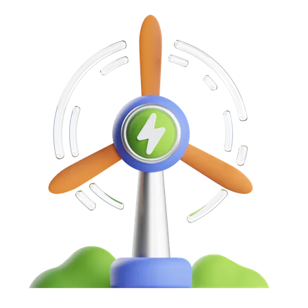 Windmill  3D Icon