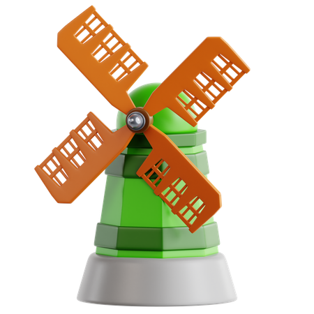 Windmill  3D Icon