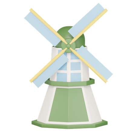 Windmill  3D Icon