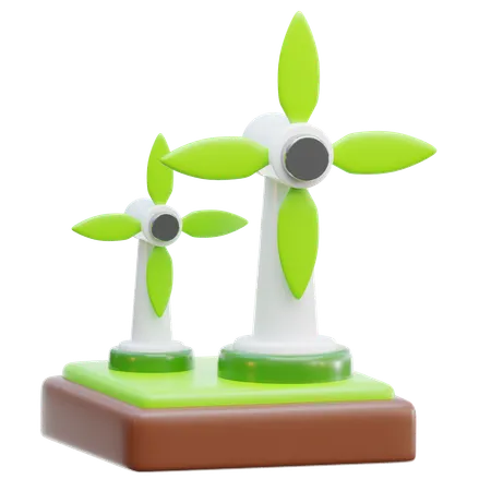 Windmill  3D Icon