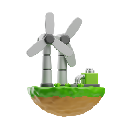 Windmill  3D Icon