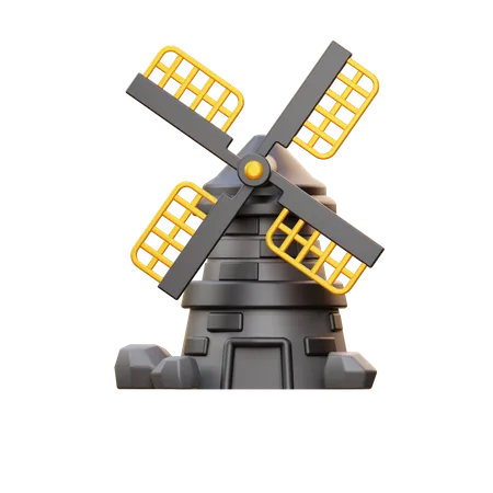 Windmill  3D Icon