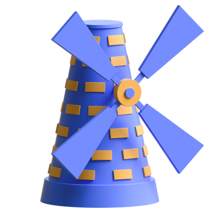 Windmill  3D Icon