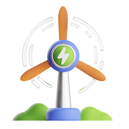 Windmill  3D Icon