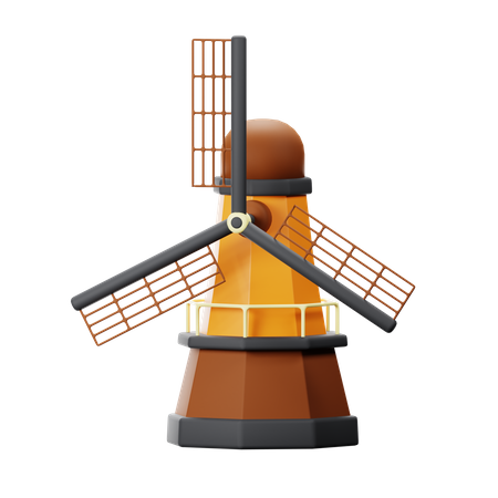 Windmill  3D Icon