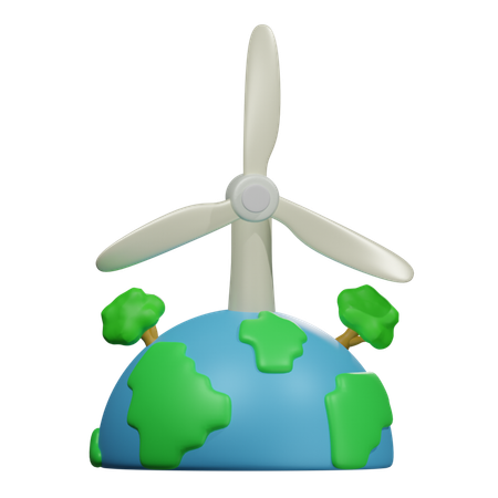 Windmill  3D Icon