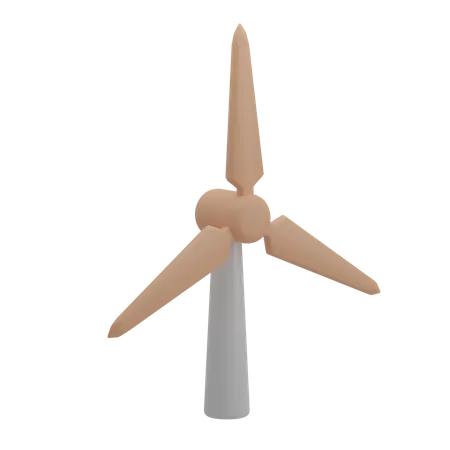 Windmill  3D Illustration