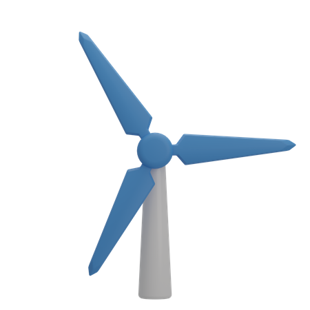 Windmill  3D Illustration