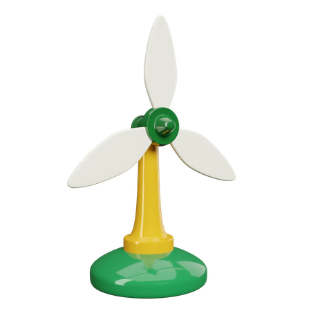 Windmill  3D Illustration