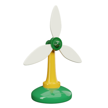 Windmill  3D Illustration