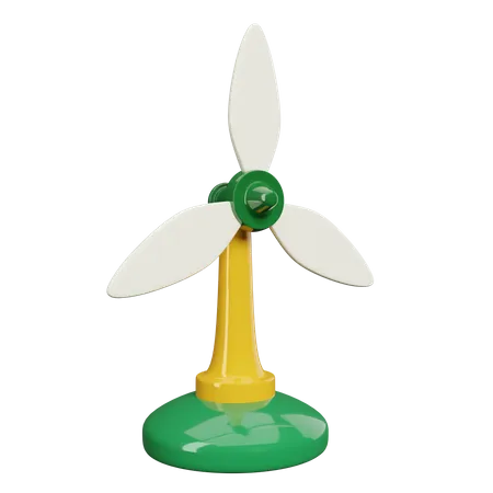 Windmill  3D Illustration