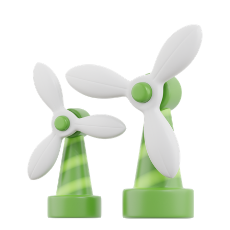 Windmühle  3D Icon