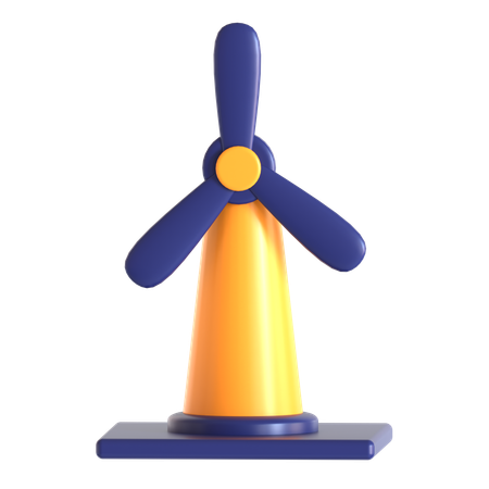 Windmühle  3D Icon