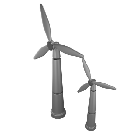 Windmühle  3D Icon