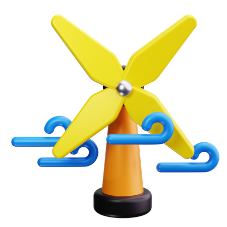 Windmühle  3D Icon