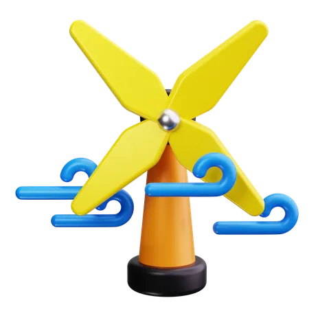 Windmühle  3D Icon