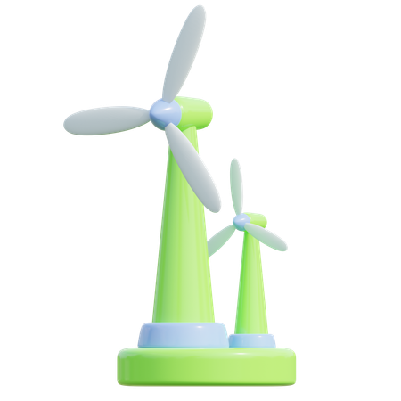 Windmühle  3D Icon