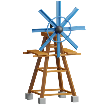 Windmühle  3D Icon