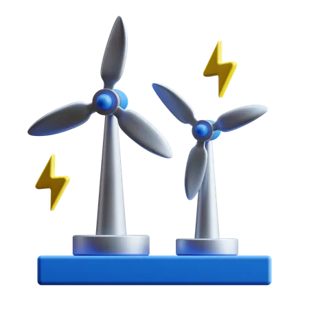 Windmühle  3D Icon