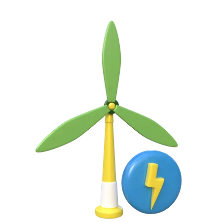 Windmühle  3D Icon