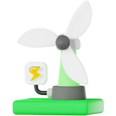 Windmühle  3D Icon