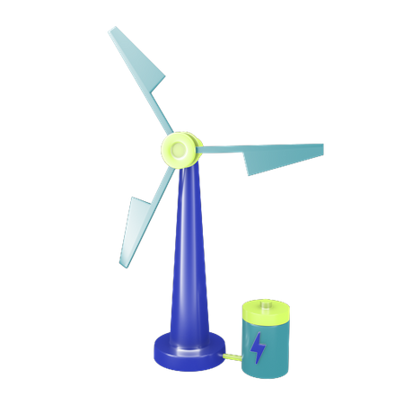 Windmühle  3D Icon