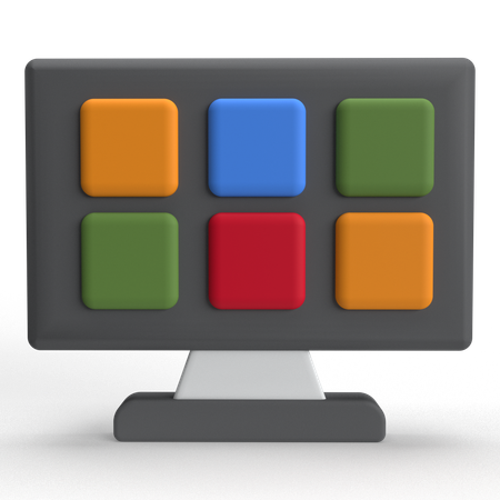 Window  3D Icon