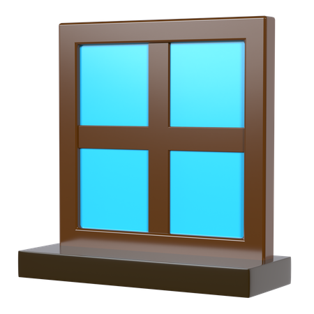 Window 3D Illustration