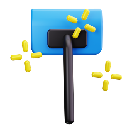 Window Cleaning  3D Icon